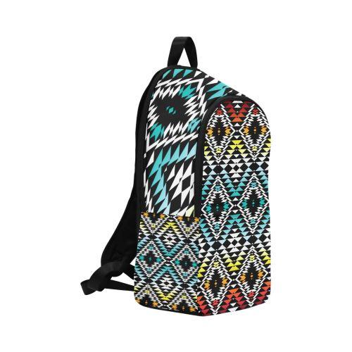 Taos Sunrise Fabric Backpack for Adult (Model 1659) Casual Backpack for Adult (1659) e-joyer 