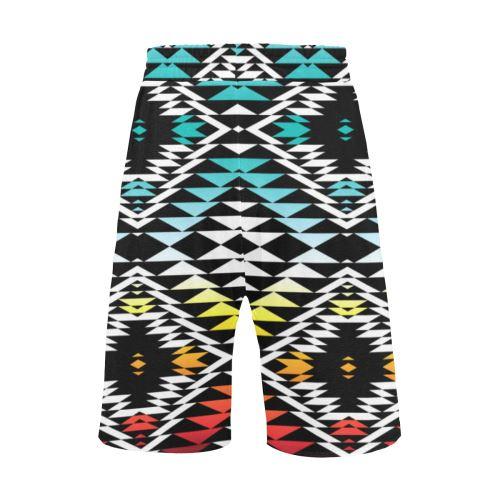 Taos Sunrise Men's All Over Print Casual Shorts (Model L23) Men's Casual Shorts (L23) e-joyer 