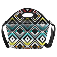 Load image into Gallery viewer, Taos Sunrise Neoprene Lunch Bag/Large (Model 1669) Neoprene Lunch Bag/Large (1669) e-joyer 
