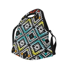 Load image into Gallery viewer, Taos Sunrise Neoprene Lunch Bag/Large (Model 1669) Neoprene Lunch Bag/Large (1669) e-joyer 
