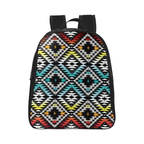 Taos Sunrise School Backpack (Model 1601)(Small) School Backpacks/Small (1601) e-joyer 