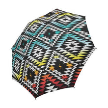 Load image into Gallery viewer, Taos Sunrise Semi-Automatic Foldable Umbrella Semi-Automatic Foldable Umbrella e-joyer 
