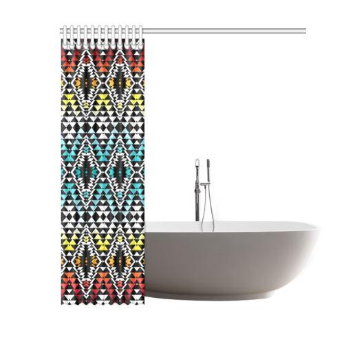 Taos Sunrise Shower Curtain 60"x72" Shower Curtain 60"x72" e-joyer 