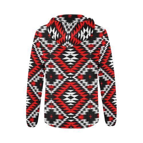 Taos Wool All Over Print Full Zip Hoodie for Women (Model H14) All Over Print Full Zip Hoodie for Women (H14) e-joyer 