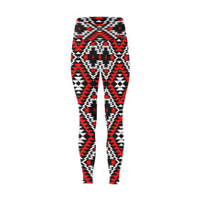Load image into Gallery viewer, Taos Wool All Over Print High-Waisted Leggings (Model L36) High-Waisted Leggings (L36) e-joyer 
