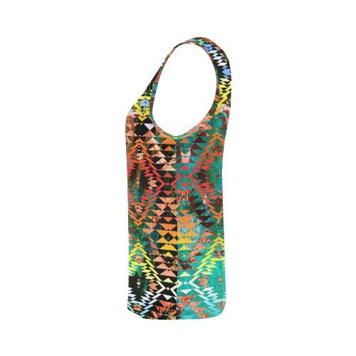 Taos Wool All Over Print Tank Top for Women (Model T43) All Over Print Tank Top for Women (T43) e-joyer 