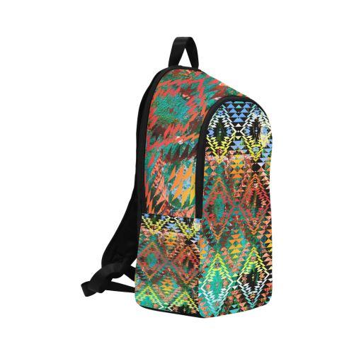 Taos Wool Fabric Backpack for Adult (Model 1659) Casual Backpack for Adult (1659) e-joyer 