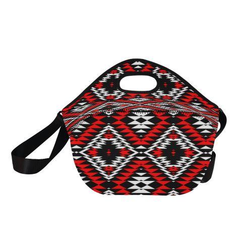 Taos Wool Neoprene Lunch Bag/Large (Model 1669) Neoprene Lunch Bag/Large (1669) e-joyer 