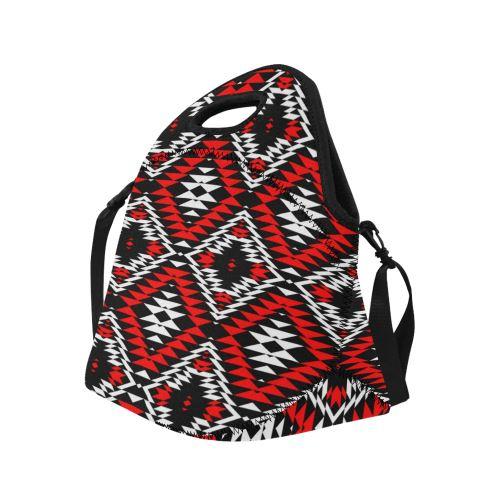 Taos Wool Neoprene Lunch Bag/Large (Model 1669) Neoprene Lunch Bag/Large (1669) e-joyer 