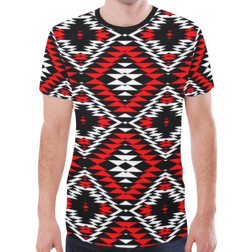 Taos Wool New All Over Print T-shirt for Men (Model T45) New All Over Print T-shirt for Men (T45) e-joyer 