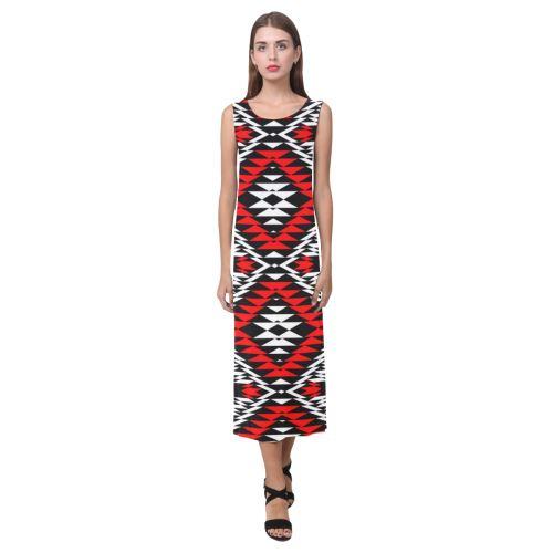 Taos Wool Phaedra Sleeveless Open Fork Long Dress (Model D08) Phaedra Sleeveless Open Fork Long Dress (D08) e-joyer 