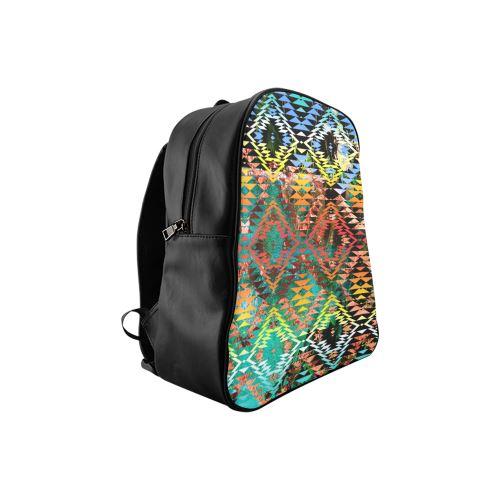 Taos Wool School Backpack (Model 1601)(Small) School Backpacks/Small (1601) e-joyer 