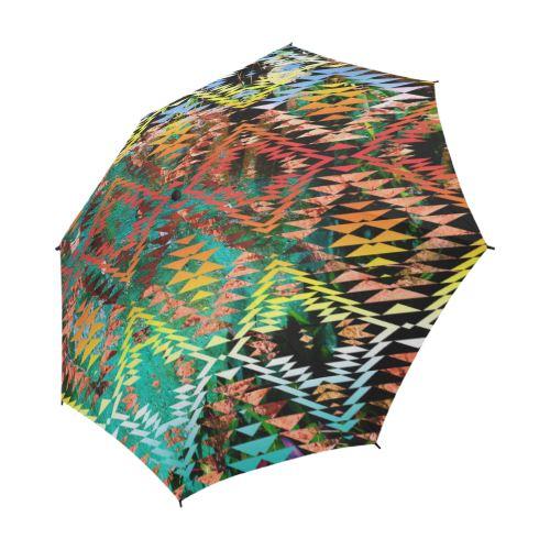 Taos Wool Semi-Automatic Foldable Umbrella Semi-Automatic Foldable Umbrella e-joyer 