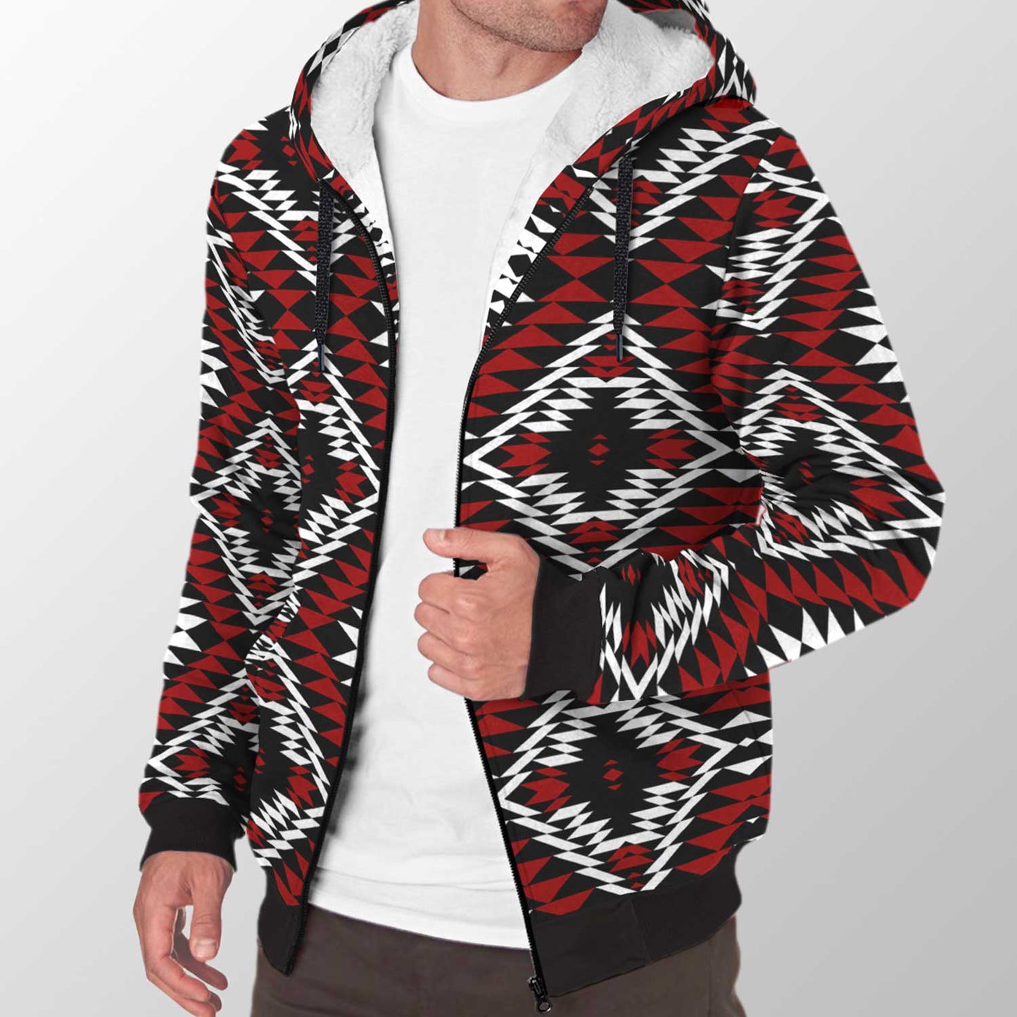 Taos Wool Sherpa Hoodie 49 Dzine 