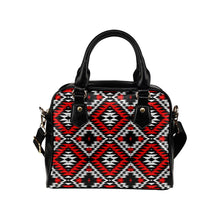 Load image into Gallery viewer, Taos Wool Shoulder Handbag (Model 1634) Shoulder Handbags (1634) e-joyer 
