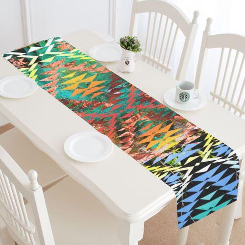 Taos Wool Table Runner 16x72 inch Table Runner 16x72 inch e-joyer 