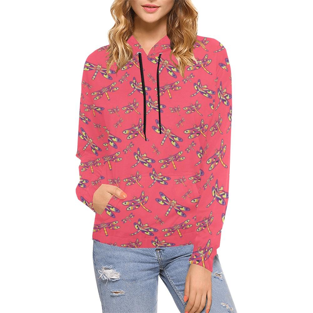 The Gathering All Over Print Hoodie for Women (USA Size) (Model H13) All Over Print Hoodie for Women (H13) e-joyer 