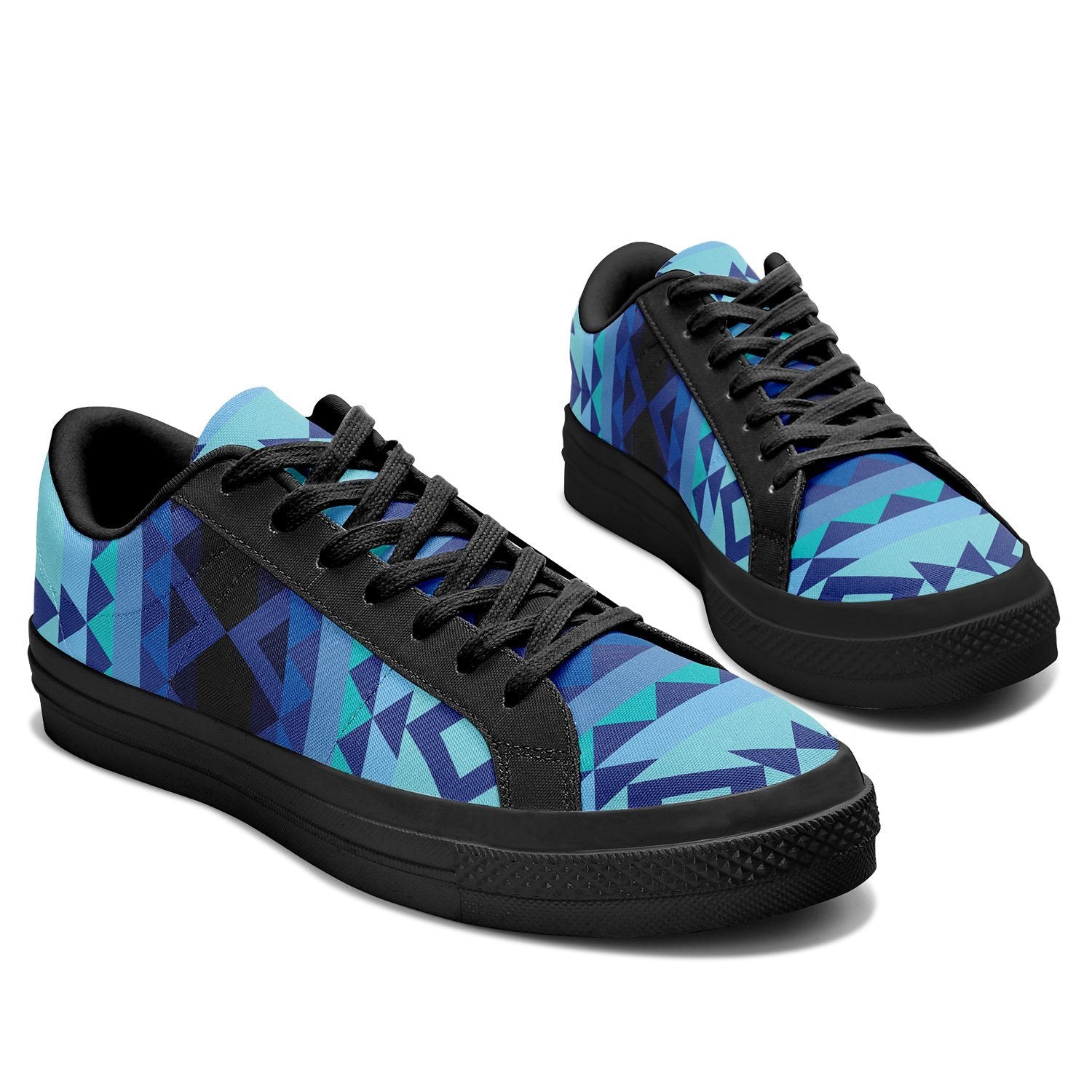 Tipi Aapisi Low Top Canvas Shoes Black Sole aapisi Herman 