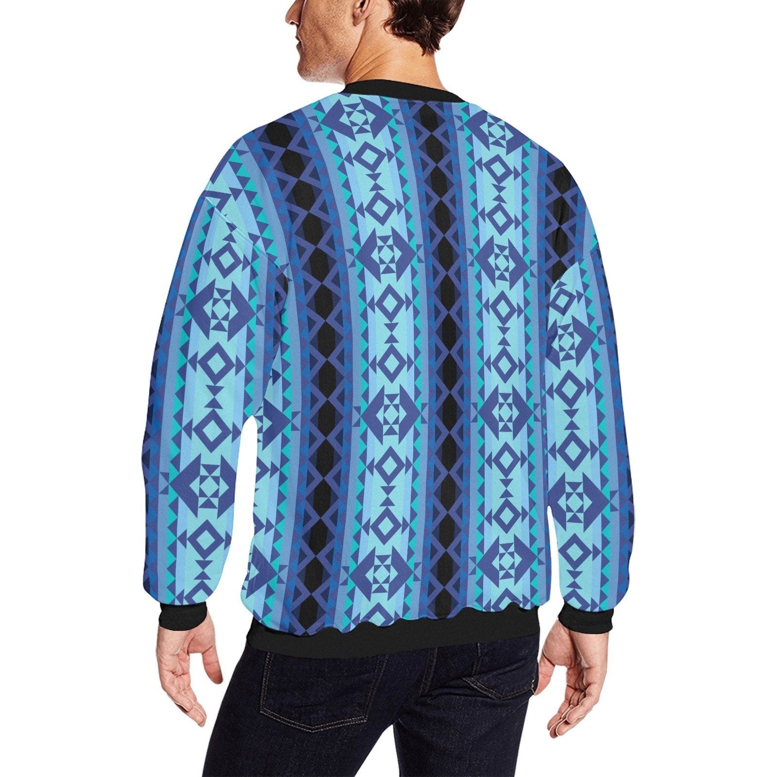 Tipi All Over Print Crewneck Sweatshirt for Men (Model H18) shirt e-joyer 