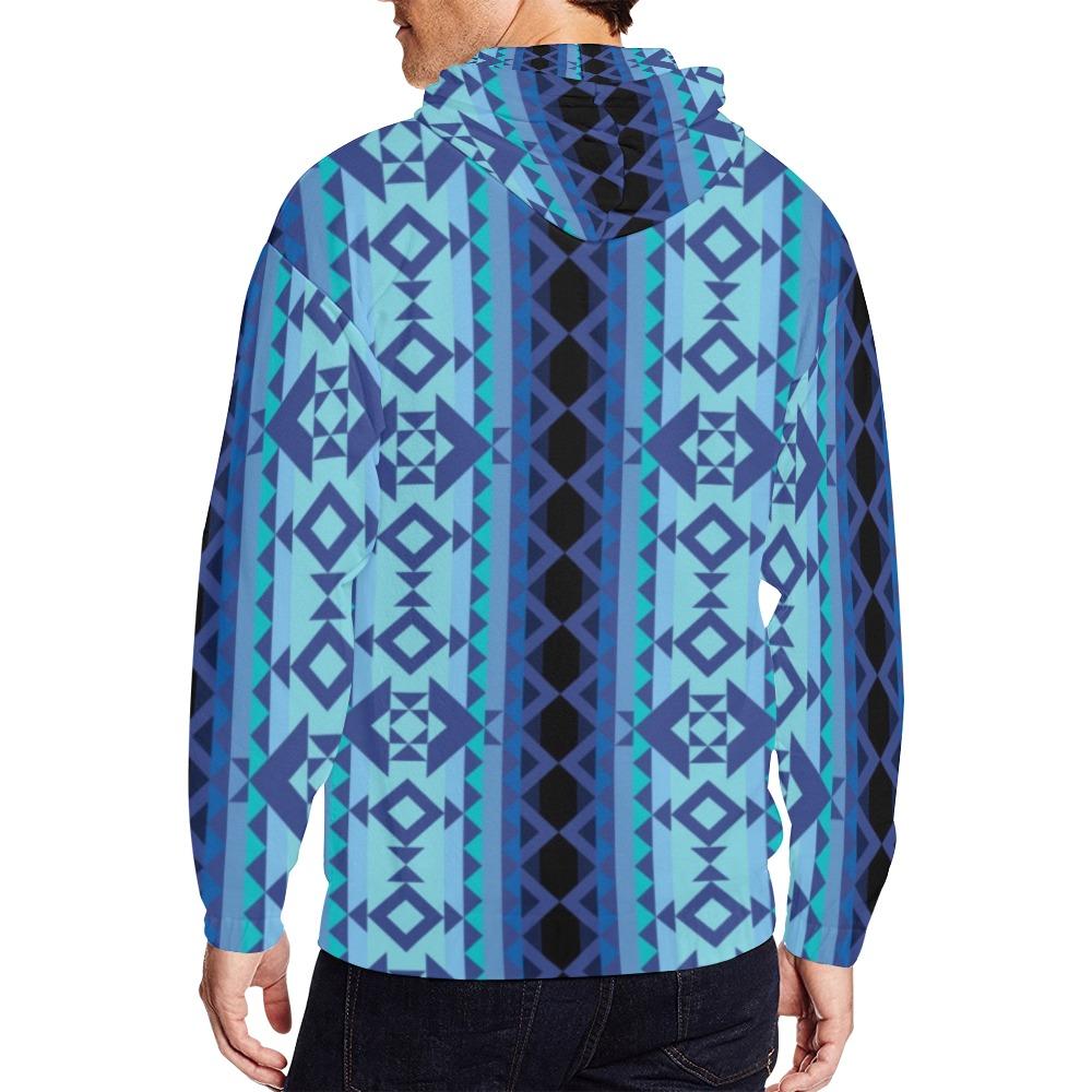 Tipi All Over Print Full Zip Hoodie for Men (Model H14) All Over Print Full Zip Hoodie for Men (H14) e-joyer 