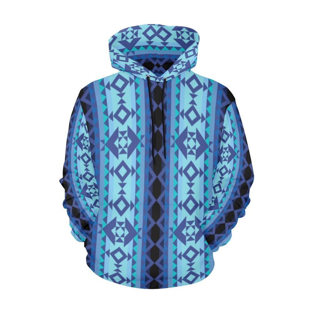 Tipi All Over Print Hoodie for Women (USA Size) (Model H13) All Over Print Hoodie for Women (H13) e-joyer 