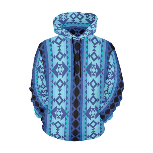 Tipi All Over Print Hoodie for Women (USA Size) (Model H13) All Over Print Hoodie for Women (H13) e-joyer 