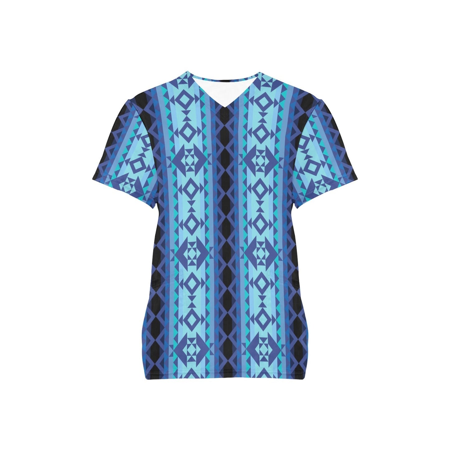 Tipi All Over Print Scrub Top Scrub Top e-joyer 