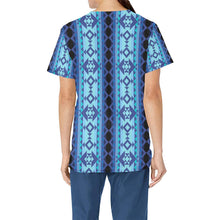 Load image into Gallery viewer, Tipi All Over Print Scrub Top Scrub Top e-joyer 
