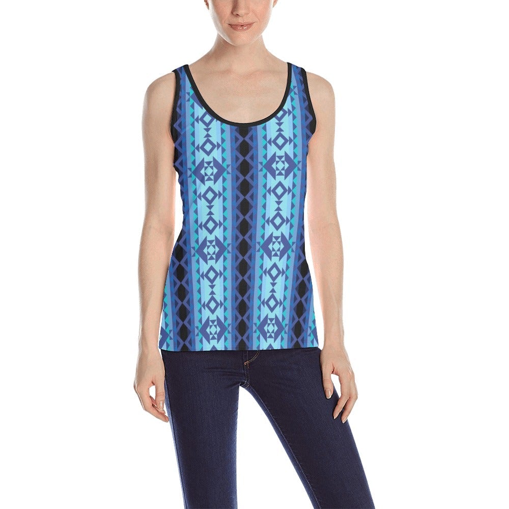 Tipi All Over Print Tank Top for Women (Model T43) All Over Print Tank Top for Women (T43) e-joyer 