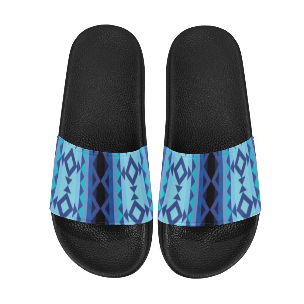 Tipi Men's Slide Sandals (Model 057) Men's Slide Sandals (057) e-joyer 