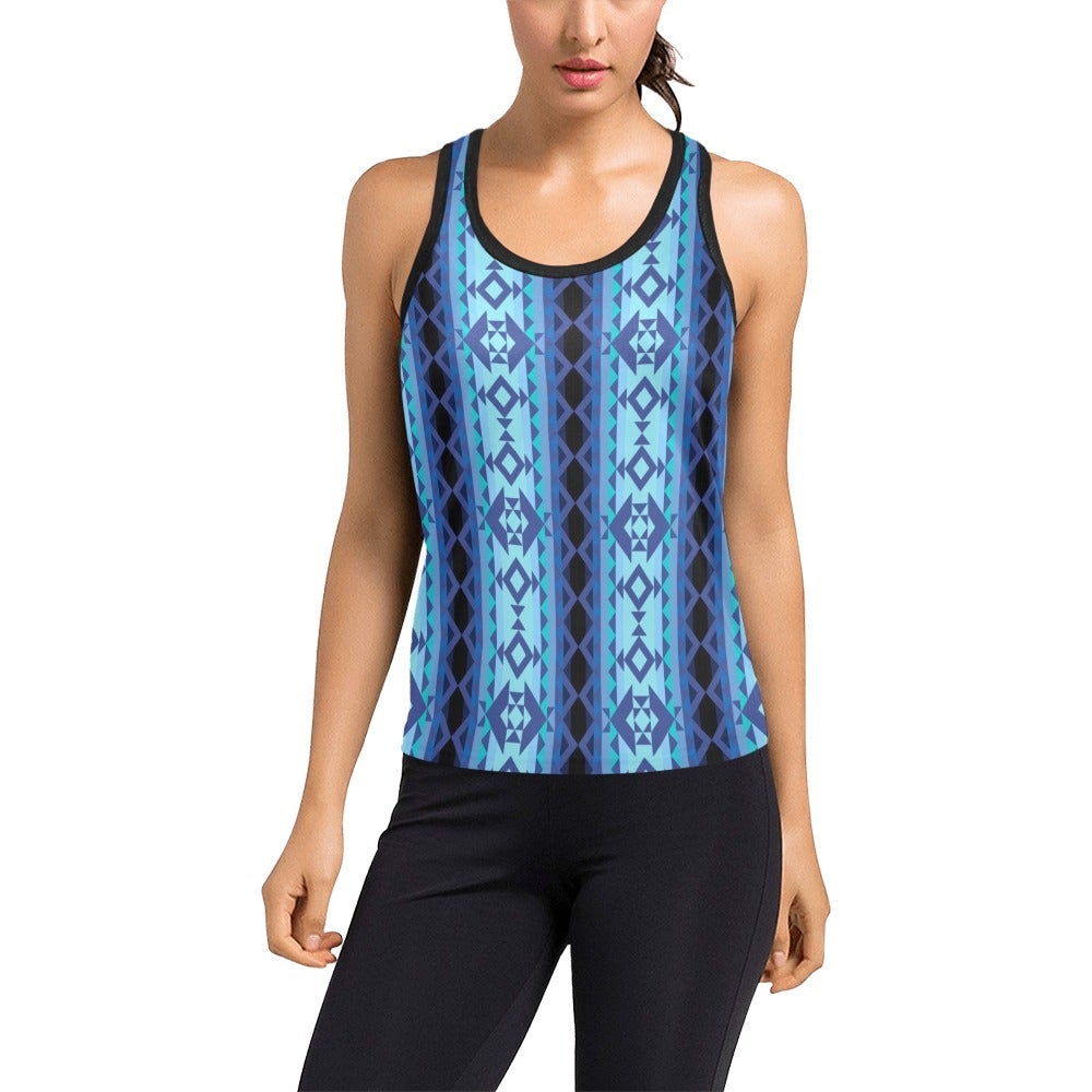 Tipi Women's Racerback Tank Top (Model T60) Racerback Tank Top (T60) e-joyer 