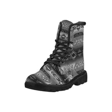 Load image into Gallery viewer, Trade Route Cave Boots for Men (Black) (Model 1203H) Martin Boots for Men (Black) (1203H) e-joyer 
