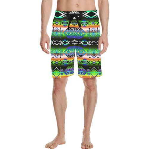 Trade Route East Men's All Over Print Casual Shorts (Model L23) Men's Casual Shorts (L23) e-joyer 