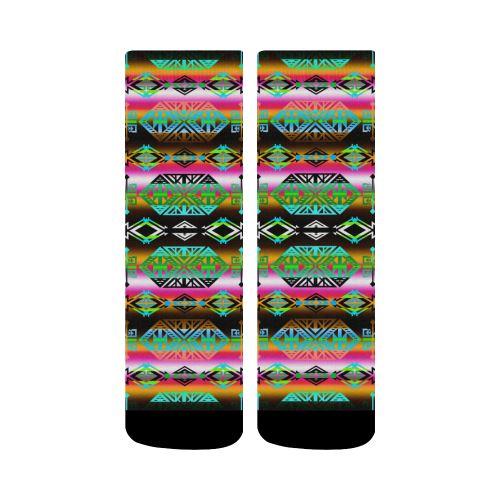 Trade Route North Crew Socks by 49 Dzine