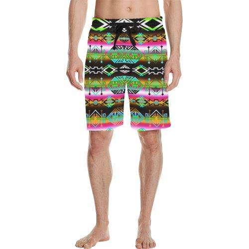 Trade Route North Men's All Over Print Casual Shorts (Model L23) Men's Casual Shorts (L23) e-joyer 