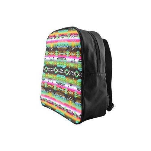 Trade Route North School Backpack (Model 1601)(Small) School Backpacks/Small (1601) e-joyer 