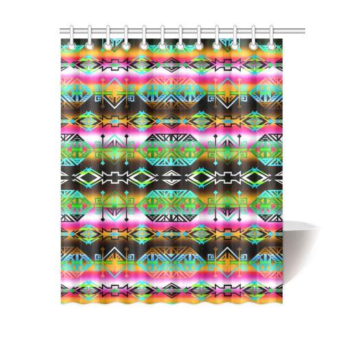 Trade Route North Shower Curtain 60