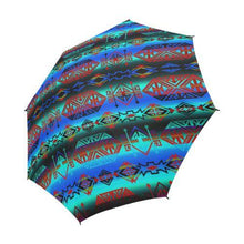 Load image into Gallery viewer, Trade Route Plains Semi-Automatic Foldable Umbrella Semi-Automatic Foldable Umbrella e-joyer 
