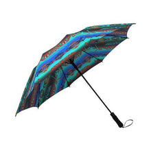 Load image into Gallery viewer, Trade Route Plains Semi-Automatic Foldable Umbrella Semi-Automatic Foldable Umbrella e-joyer 
