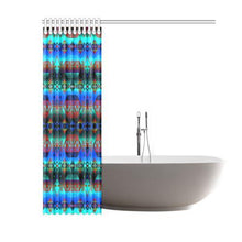 Load image into Gallery viewer, Trade Route Plains Shower Curtain 60&quot;x72&quot; Shower Curtain 60&quot;x72&quot; e-joyer 
