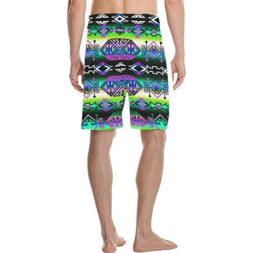 Trade Route South Men's All Over Print Casual Shorts (Model L23) Men's Casual Shorts (L23) e-joyer 