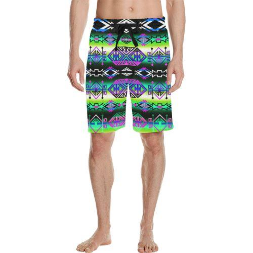 Trade Route South Men's All Over Print Casual Shorts (Model L23) Men's Casual Shorts (L23) e-joyer 