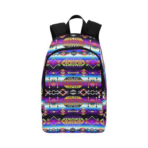 Trade Route West Fabric Backpack for Adult (Model 1659) Casual Backpack for Adult (1659) e-joyer 