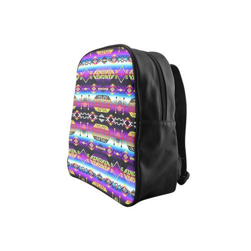 Trade Route West School Backpack (Model 1601)(Small) School Backpacks/Small (1601) e-joyer 