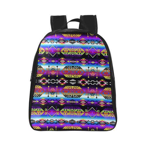 Trade Route West School Backpack (Model 1601)(Small) School Backpacks/Small (1601) e-joyer 