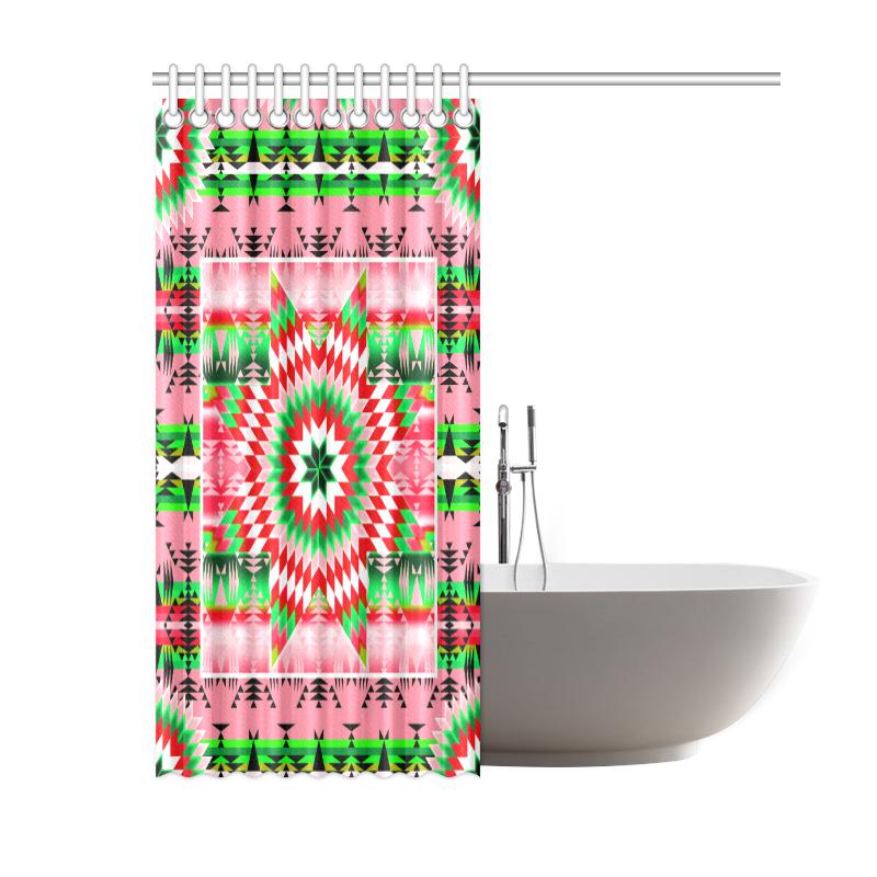 Tropical Forest Star Shower Curtain 60"x72" Shower Curtain 60"x72" e-joyer 