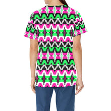 Load image into Gallery viewer, Two Spirit Ceremony All Over Print Scrub Top Scrub Top e-joyer 
