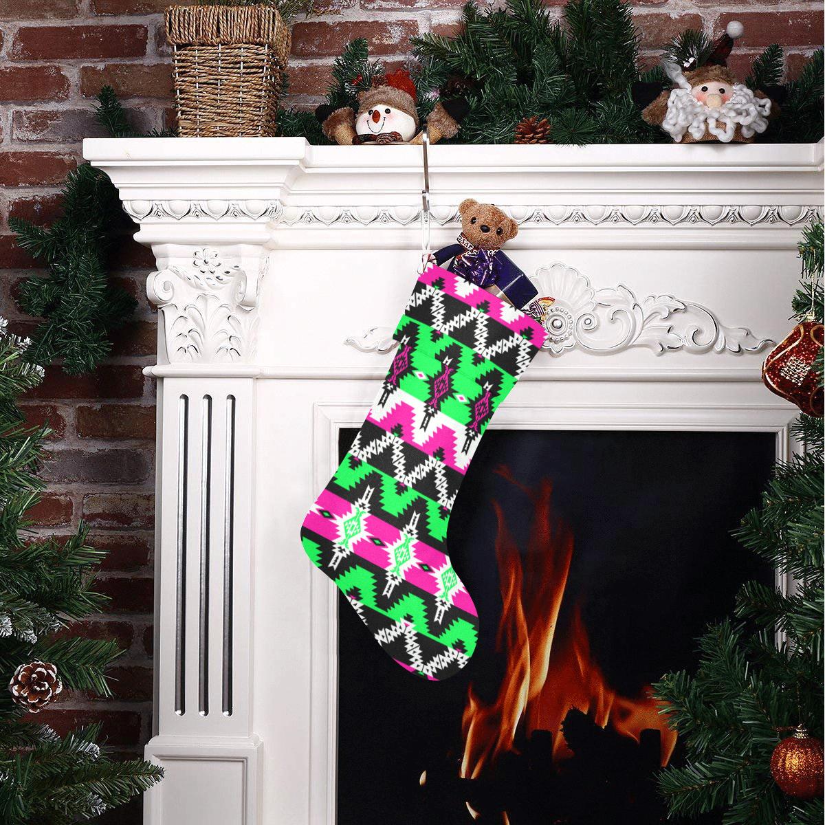 Two Spirit Ceremony Christmas Stocking Christmas Stocking e-joyer 