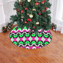 Load image into Gallery viewer, Two Spirit Ceremony Christmas Tree Skirt 47&quot; x 47&quot; Christmas Tree Skirt e-joyer 
