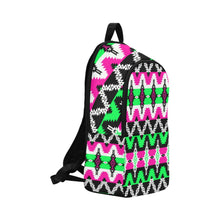 Load image into Gallery viewer, Two Spirit Ceremony Fabric Backpack for Adult (Model 1659) Casual Backpack for Adult (1659) e-joyer 
